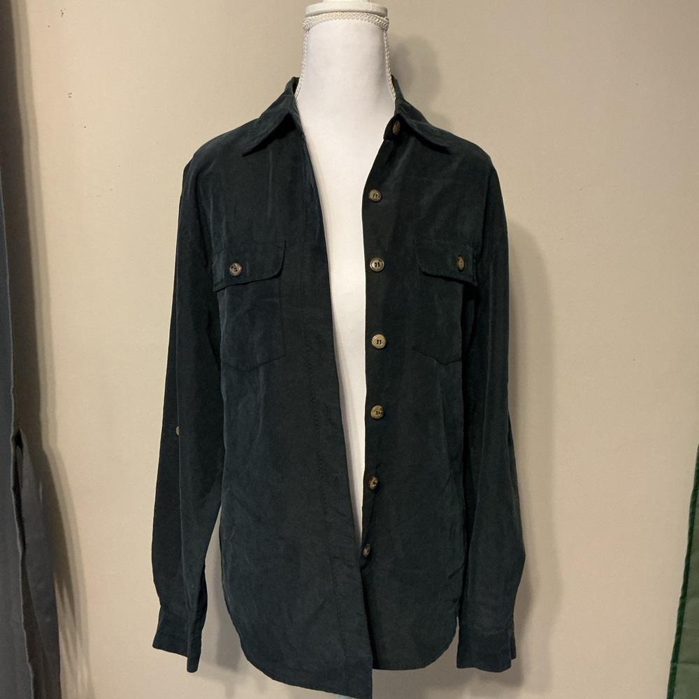 Joanna Black Button Down.